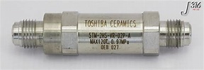 16544 TOSHIBA CERAMICS 17-3/9 IN LINE GAS FILTER STM-2HS-VR-02P-A ...