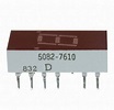 HP 5082-7610 7-SEG 7.6MM CA HE RED LHD LED New Lot Quantity-4 | eBay