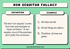 10 Non Sequitur Fallacy Examples (2024)