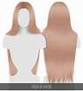 Simpliciaty: Onika hair ~ Sims 4 Hairs | Sims 4, Sims, Sims four