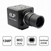 ELP Sony IMX214 Sensor 3840*2880 13MP Zoom Manual Focus Mini USB Camera ...