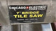 CHICAGO ELECTRIC 98265 TILE SAW Good | Sharp Assets LLC | Gonzales | LA