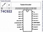 16-Key Encoder PDIP-18 Type MM74C922N, Grieder Elektronik Bauteile AG