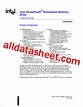 PC28F256P30B85 Datasheet(PDF) - Intel Corporation