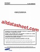 K9K2G08U0A-F Datasheet(PDF) - Samsung semiconductor