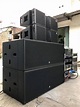 TPA TP 950 dual 10'' line array system & DB 218 dual 18'' horn loaded ...
