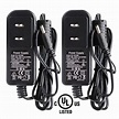 2pack AC 100-240V to DC 12V 1A 1000mA 12W Power Supply Adapter Barrel ...