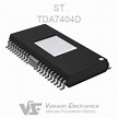 TDA7404D ST Audio Amplifiers - Veswin Electronics