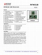 (PDF) Si4330 Data Sheet - Farnell element14detector, 64 byte RX FIFO ...