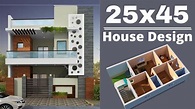 25x45 House Plan With Car Parking | 25x45 House Design | 25 x 45 Ghar ...