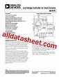 AD7879 Datasheet(PDF) - Analog Devices