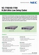 NEC VC-7700, VD-7700 User Manual