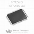 ST7063C-QG SITRONIX Processors / Microcontrollers - Veswin Electronics