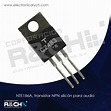NTE186A transistor NPN Silicon Pwr Audio | Electronica R&CH