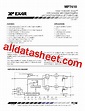 MP7610 Datasheet(PDF) - Exar Corporation