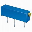 3006W-1-102LF, Подстроечные резисторы - сквозное отверстие 1K 3/4" 10% ...