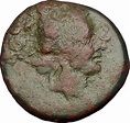 Sardes In Lydia 133bc Dionysus Wine God Panther Spear Ancient Greek ...