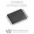 CY7C4211-25AC CYPRESS DDR | Veswin Electronics Limited