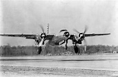 The first Martin Marauder, B-26-MA 40-1361, takes off for … | Flickr