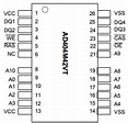 AD404M42VT Datasheet PDF - 4M, CMOS Dynamic RAM