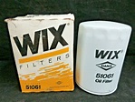 WIX DANA OIL FILTER, 51061, 13/16"-16 THREAD SIZE, MICRON RATING 21 ...