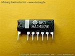 Semiconductor: HA1457 (HA 1457) - HIGH VOLTAGE LOW NOISE PREAMPLIFIER ...