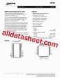 MD82C54 Datasheet(PDF) - Intersil Corporation