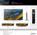 Buy Sony A80J 55 Inch TV: BRAVIA XR OLED 4K Ultra HD Smart Google TV ...