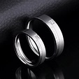 Foreign trade accessories wholesale new Endless Love titanium ring ...