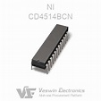 CD4514BCN NI Codec ICs - Veswin Electronics