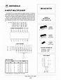 MC54F74151 Datasheet(PDF) - Motorola, Inc