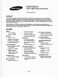 KS57C3016 datasheet(1/111 Pages) SAMSUNG | 4-BIT CMOS MICROCONTROLLER