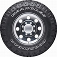 Goodyear Wrangler DuraTrac Outlined White Letters Tire (31X10.50R15LT ...