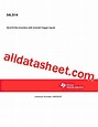 54LS14 Datasheet(PDF) - Texas Instruments