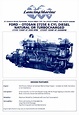 2724E,2725E Marine NEW STD. Industrial Ford Lehman Power Products 2722E ...