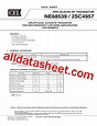 2SC4957-T1 Datasheet(PDF) - California Eastern Labs