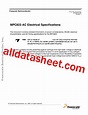 MPC823 Datasheet(PDF) - Freescale Semiconductor, Inc