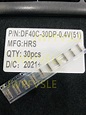 DF40C-30DP-0.4V(51) 30 Position Connector Plug, Outer Shroud Contacts ...