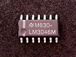LM3046M - National Semi Transistor Array LM3046 (Equivalent to CA3046M ...