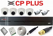 Buy CP Plus 2MP HD CCTV Camera Kit, 8 CCTV Cameras, 8 Ch DVR and all ...