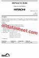 HD74ALVC2G04 Datasheet(PDF) - Hitachi Semiconductor