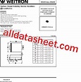 B540B Datasheet(PDF) - Weitron Technology