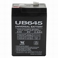 B & B Battery BP4-6 6V 4.5Ah Sealed AGM