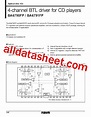 Marking, BA6790FP Datasheet(PDF) - Rohm