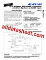 MAX3693 Datasheet(PDF) - Maxim Integrated Products