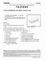 TA2068N datasheet(1/18 Pages) TOSHIBA | SYSTEM PREAMPLIFIER FOR SINGLE ...