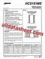 HCS151D Datasheet(PDF) - Intersil Corporation