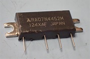RA07N4452M RF mosfet amplifier IC, SIP-4, H46S – Get Electronic NZ