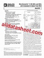 ADUC832BS Datasheet(PDF) - Analog Devices