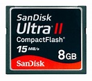 Sandisk SDCFH-008G-A11 8GB Ultra II Compact Flash Card
